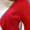 European and American Autumn Women's Thin Sweater Women's Knit Sweater Cardigan Shawl Long Sleeve V-neck Short Coat