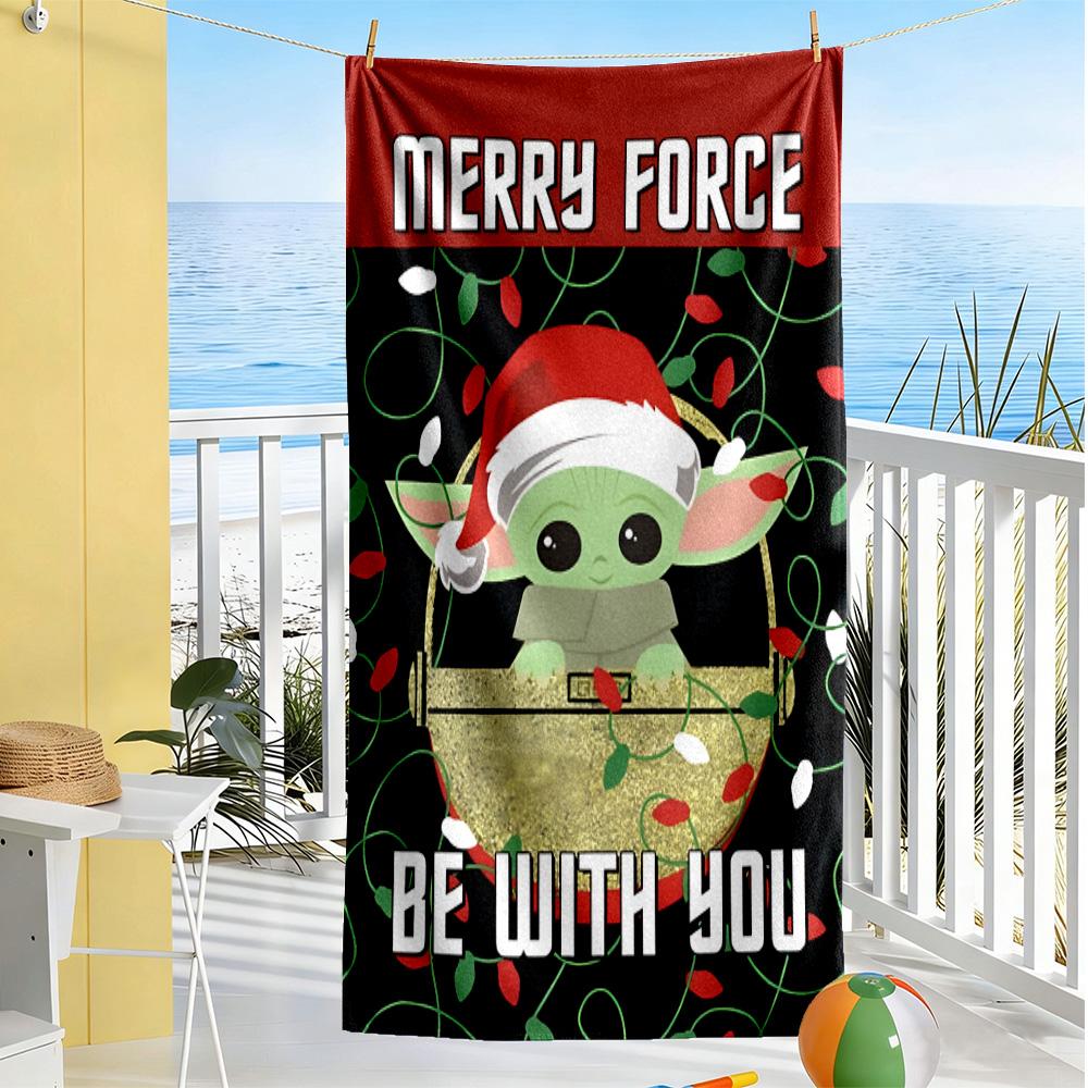 Star Wars Beach Towel Soft Durable Quick-Dry Comfortable Lightweight Suitable for Swimming, Gym, Camping, Yoga Vacation