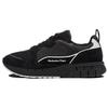 Bravon Comfortable Trendy Fabric Synthetic Leather Durable Low-Top Casual Running Shoes Unisex Sneaker Black 1183B899-001