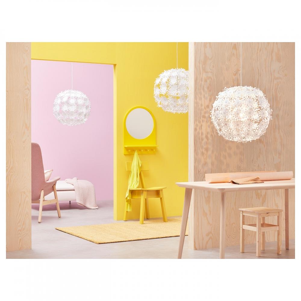 IKEA GRIMS S Подвесной светильник Grimsauce белый 55 см