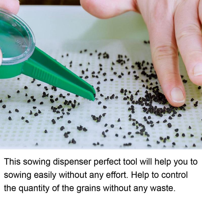 Мини-сеялка Ручная сеялка Маленькая сеялка Регулируемая многофункциональная садовая сеялка Ручной посев цветов и растений