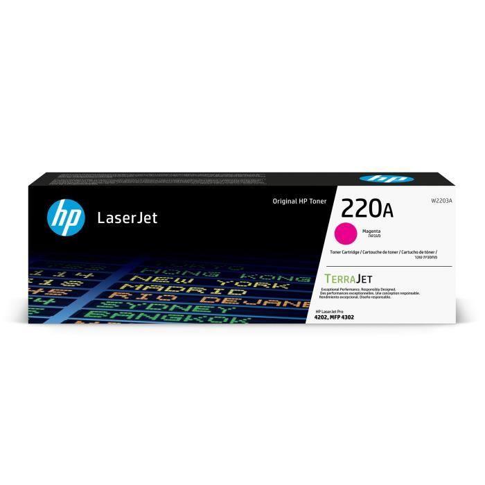 Cartouche De Toner - HP - 220A - Magenta - 1800 Pages - LaserJet Pro 4202/4302