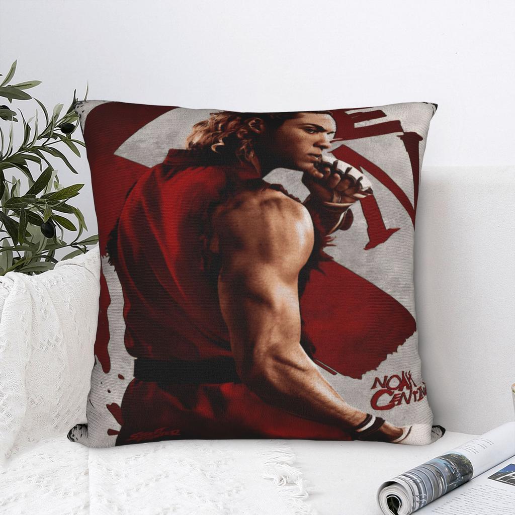 Streets Fighters Movie 2026 Printed Pillowcase Cushion Cover Throw Pillow Cover Y2K Home Decoration Square Multi Size