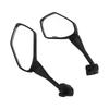 1 Pair Motorcycle Rear Mirror Adjustable Black Handlebar Side Mirror Replacement For HYOSUNG GT125R GT250R GT650R GT650S