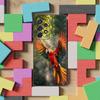 Cute Art Animal Parrot Case For Samsung S10,Plus,S9,S22,S25,Ultra,S24,S21,S20,S23,FE,Lite,Soft Silicone Black