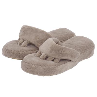 Okamura Моющиеся микрофибровые тапочки с пятью пальцами размера M, AAAA1104PBE, Бежевые,