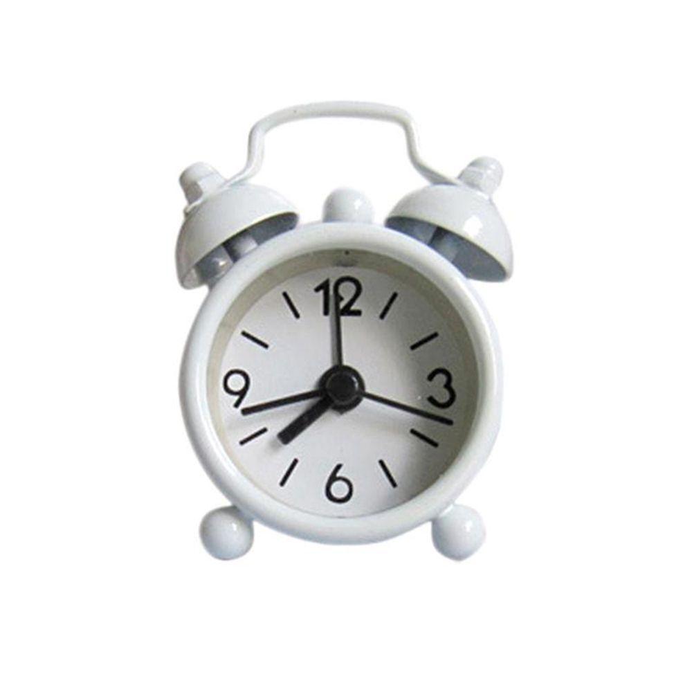 Home Decoration Electronic Cute Creative Table Clock Round Digital Quartz Clock Mini Alarm Clock