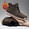 Мужские теплые хлопковые ботинки Martin 2024 года, осень/зима – большой размер, зимние ботинки средней высоты