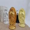 1PC Virgin Mary Resin Home Furnishings Entrance Decoration Church Crafts Shooting Props Decorative Ornaments