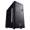 Hiditec ATX KLYP, Tower, PC, Synthetic ABS, SECC, ATX,Micro-ATX, Black, Home-office