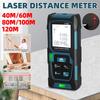 40m/60m/80m/100m/120m Laser Digital Tape Rangefinder Laser Distance Meter Laser Range Finder Measuring Tape Laser Finder 120x51x29mm