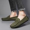 Мода Новые Британские Деловые Формальные Толстая Подошва Повседневные Мужские Туфли Мягкая Кожа Большой Размер 47 Высокое Качество Замшевые Лоферы Мокасины На Плоской Подошве