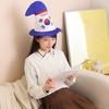 Funny Korean Flags Print Hat Adult Carnivals Party Hat Dress up Carnivals Hat