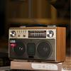 HiFi стерео портативный деревянный винтажный беспроводной Bluetooth динамик домашний уличный радио FM сабвуфер TF карта USB музыкальный плеер