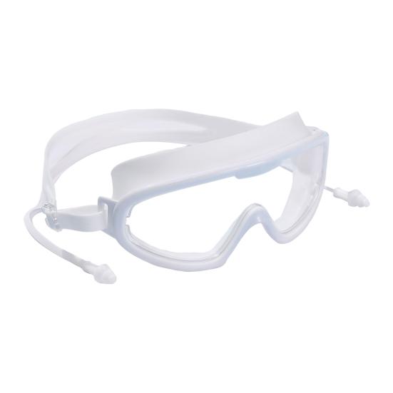 Детские очки для плавания с большой оправой, противотуманные очки для плавания с прозрачным обзором, защита от ультрафиолета, очки для бассейна для детей 5-16 лет