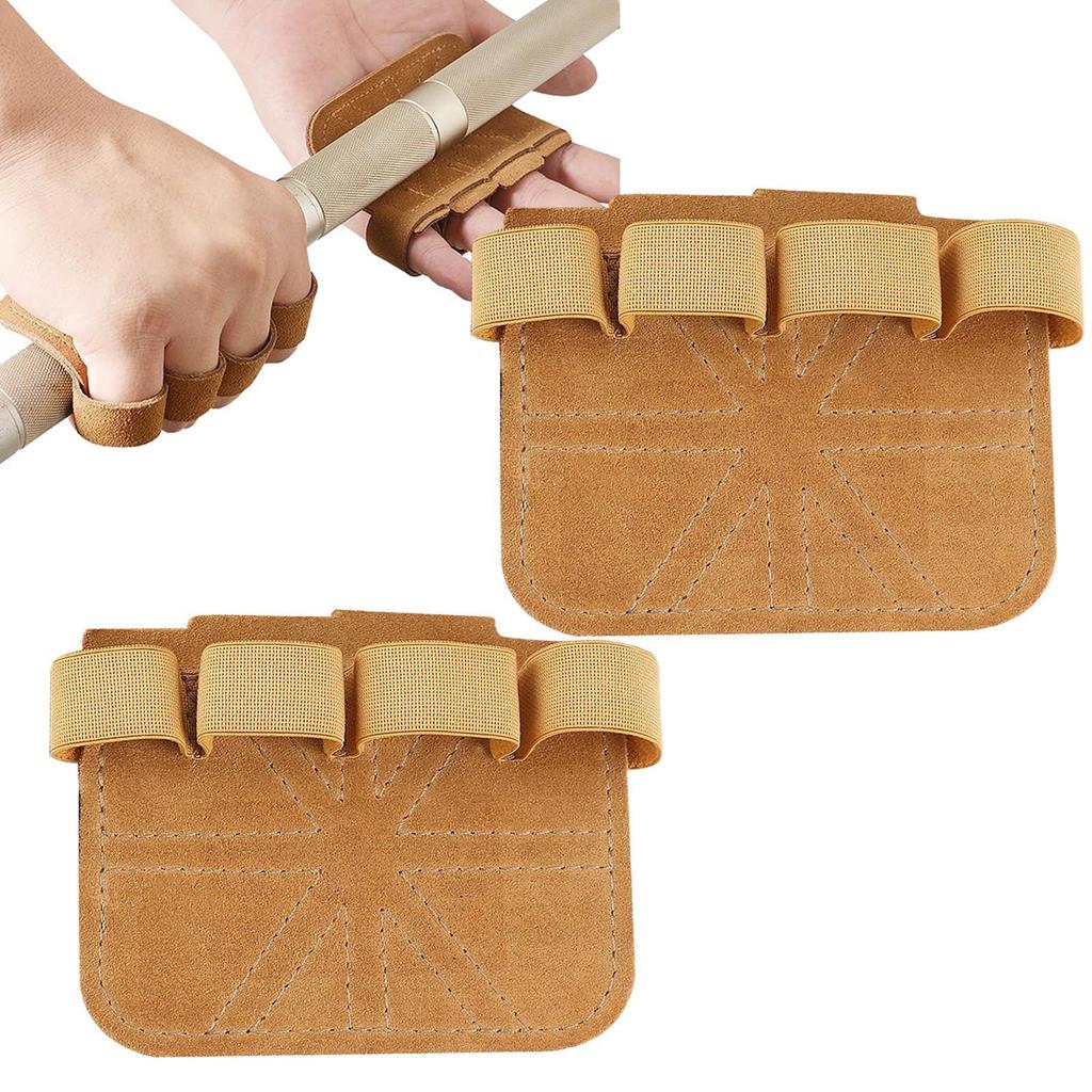 1 пара накладок для захвата из коровьей кожи, накладки для подъема, перчатки для тренировок в зале, тяжелая атлетика, калистеника, пауэрлифтинг, фитнес, спорт, защита для рук