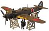 Пластиковая модель самолета AOSHIMA Type 3 Hien Type 2 Kai, цветное литье 1/72 № 2 Ki61-II