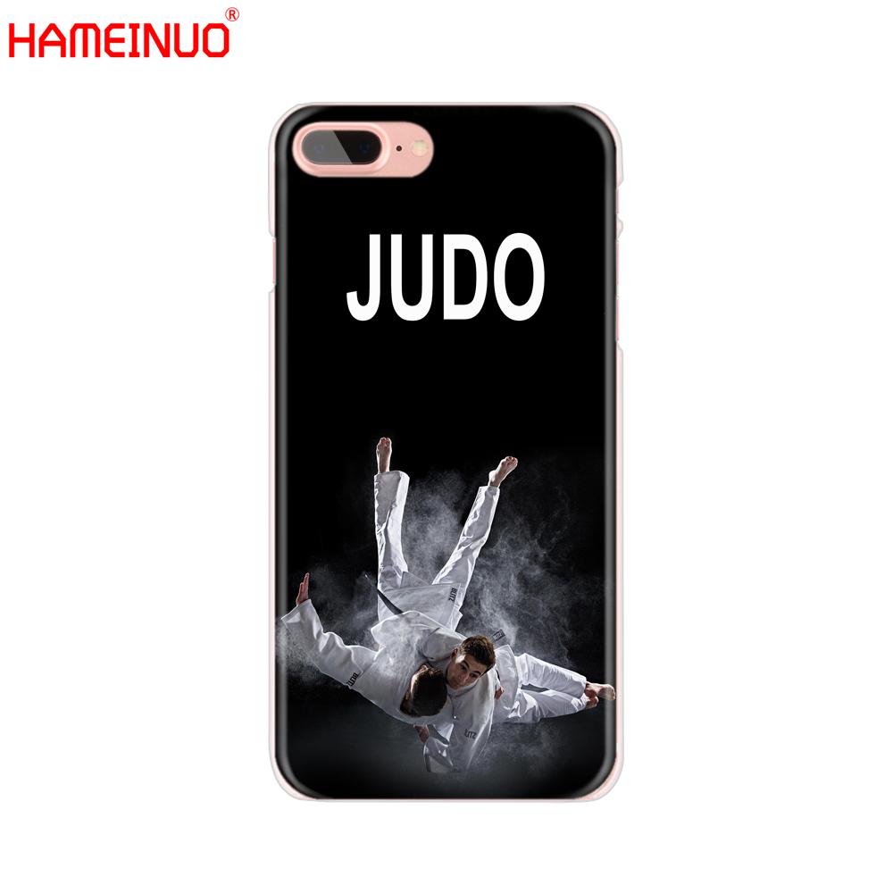 HAMEINUO дзюдо любовь спорт чехол для мобильного телефона для iPhone X 8 7 6 4 4S 5 5S SE 5c 6s plus