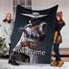Custom Name Valorant Theme Printed Blanket - Perfect for Couch, Bed, Travel & Outdoor Use | Machine Washable, Cozy & Durable.