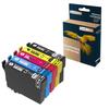 Ink Cartridge - QUALITONER - 503XL - Multipack of 5 - Compatible EPSON - Multi-colors