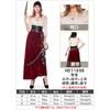 Halloween Plus Size Costume Orgy Party Adult Female Pirates of the Caribbean Long Dress Performance Costume