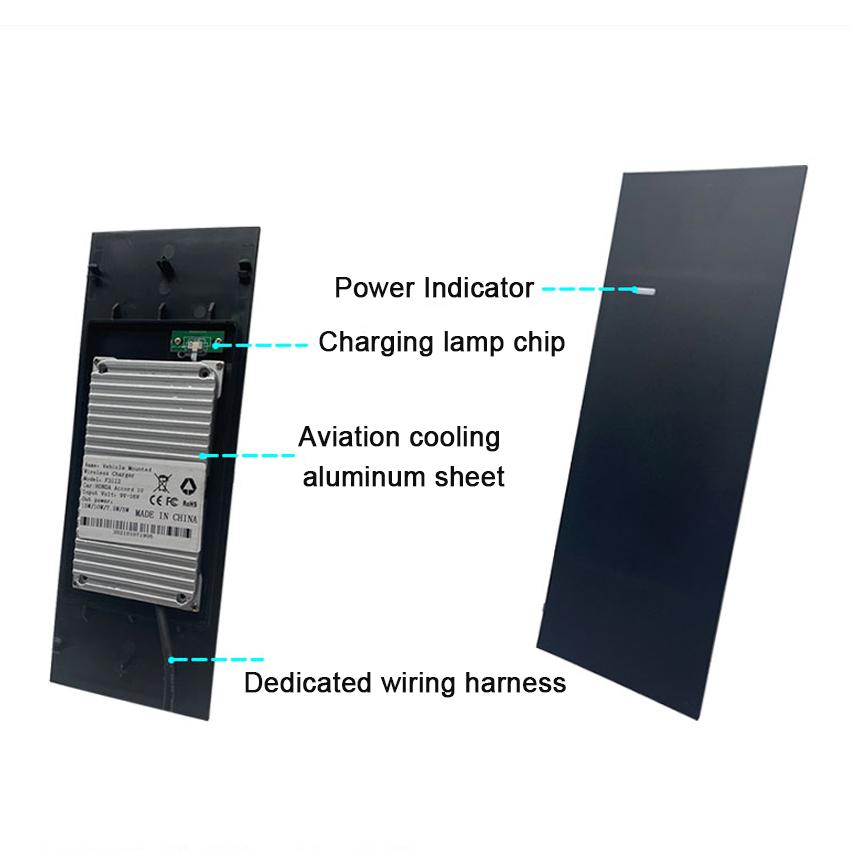 15 Вт автомобильное беспроводное зарядное устройство для Jaguar XEL 2020 2021 2025 2025 аксессуары для интерьера специальный мобильный телефон быстрая зарядная панель