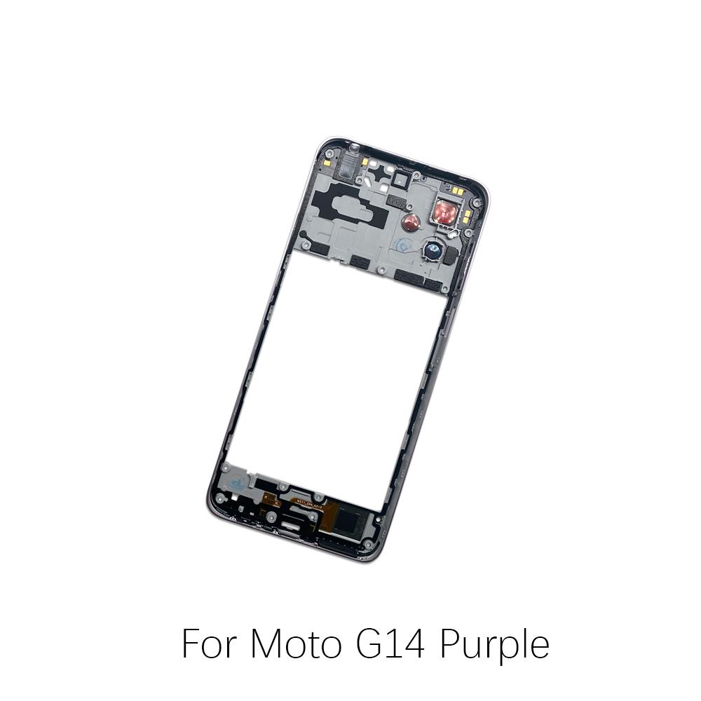 For Motorola Moto G04 G13 G14 G22 G23 G24 Middle Frame Phone Housing
