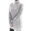 Women's Long Sweater Dresses Sexy Mini Knit Dresses Women's High Neck Plus Size Dresses