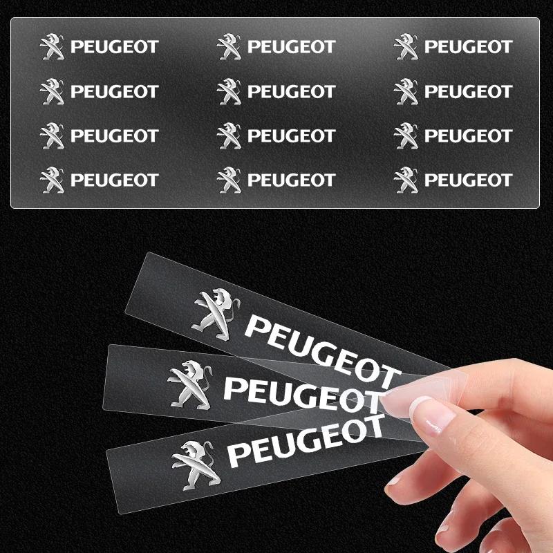 2026 Hot Car Sticker Car Door Handle Sticker Rearview Mirror Protective Decal Stickers For Peugeot 206 207 208 307 308 508 106 1