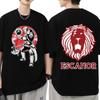 Japanese Anime The Seven Deadly Sins Escanor T Shirt Lion Graphic Print T-shirt Summer Fashion Casual Cotton Oversized T Shirts