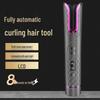 Wireless Automatic Rotating Curling Iron with LCD Display