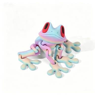 3D Printed Frog Model with Integrated Joint Mechanics for Demonstrating Flexion Extension in Life Science Curricula