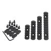 4Pcs Guide Rail Strip Modified Decoration Accessories Wood Guard Component 20mm Black