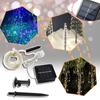 LED String Lights,Solar Fairy-Lights,Waterproof Decorative WaterfallStringLights