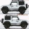 Новые боковые юбки-наклейки для внедорожника Suzuki Jimny для декора и модификации кузова
