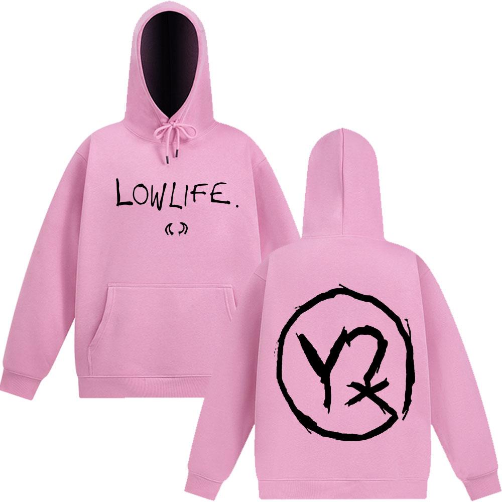 Yungblud Lowlife Логотип Альбома Худи Осень Зима С длинным рукавом Модный Хип-хоп Худи Мужчина Женщина Оверсайз Харадзюку Пуловер