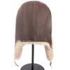 WTEMPO Faux Leather Plush Faux Fur Ear Protection Hats Couple Windproof Cold-proof Warm Bomber Hats Men's Autumn Winter Outdoor Cycling Skiing Hats