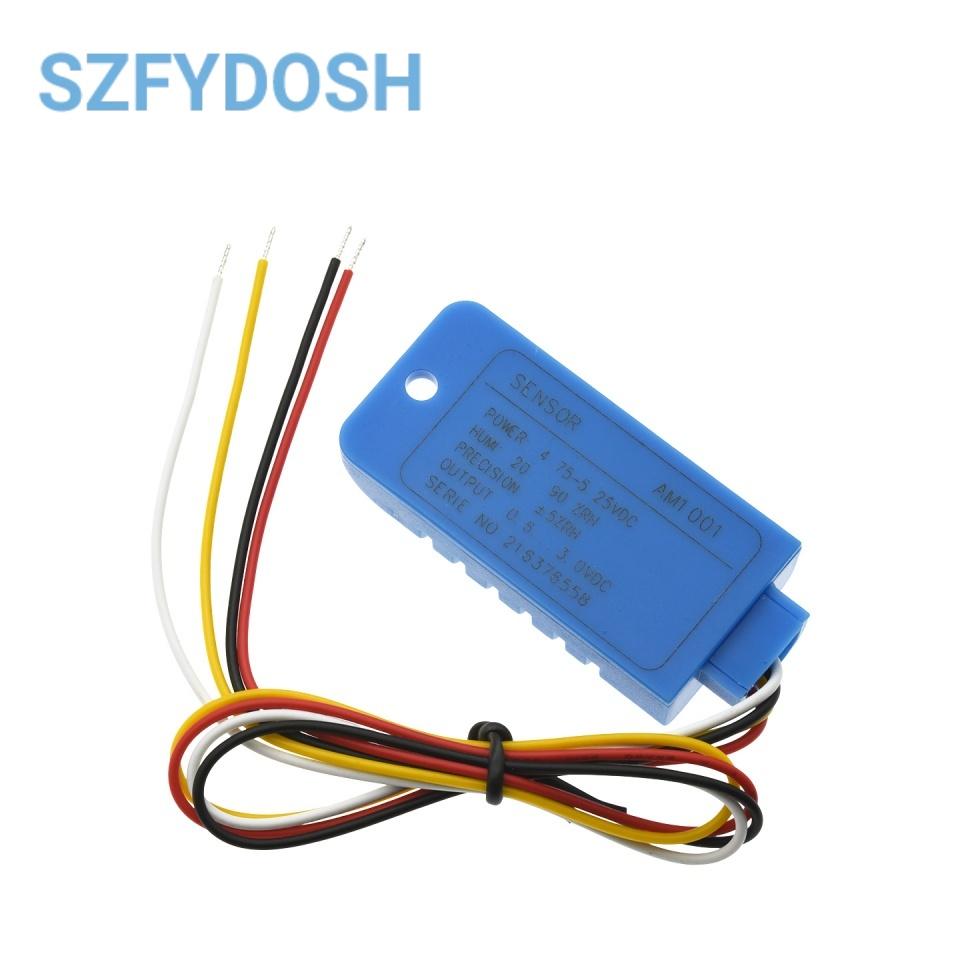 AM1001 Resistance Humidity Sensor Module 4.75-5.25V Analog Voltage Output Humidity Detection Probe Sensor for Electronics