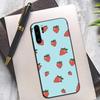 Strawberry Sweet Phone Case For Redmi 8 9 10 pocoX3 pro for Samsung Note 10 20 for Huawei Mate 20 30 40 50 lite