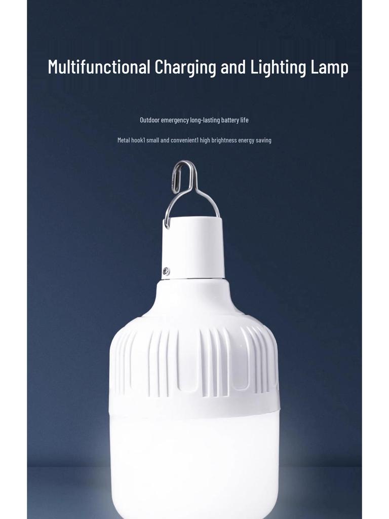 Сверхяркий портативный светодиодный светильник для торговой палатки с клипсой-подставкой для использования на открытом воздухе