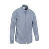 Mountain Warehouse Mens Driftwood Checked Organic Shirt