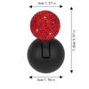 Car Engine Start Stop Button Ball-Bar Decorative One-Button Start Rhinestone Ball-bar Rocker Joystick Car One-Button Start