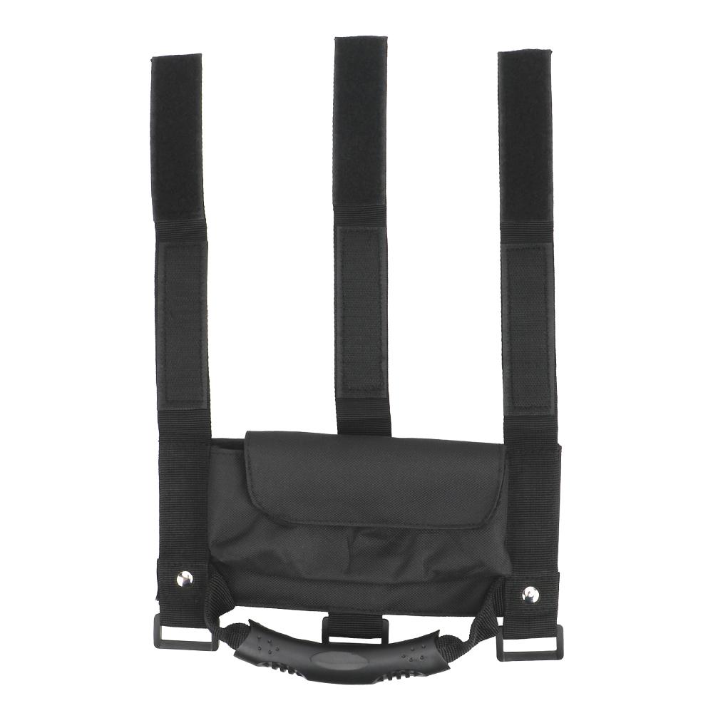 Сумка для хранения автомобильных ручек-поручней, автомобильные аксессуары с держателем для солнцезащитных очков, 1 шт. для Jeep Wrangler CJ TJ JK JL, сумка-подлокотник, черная