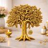 Чистая Латунь Дерево Настенное Украшение Дерево Декор Дома Латунный Акцент Подарок на День Рождения, Годовщину, Подарок на Успех Настенное Украшение