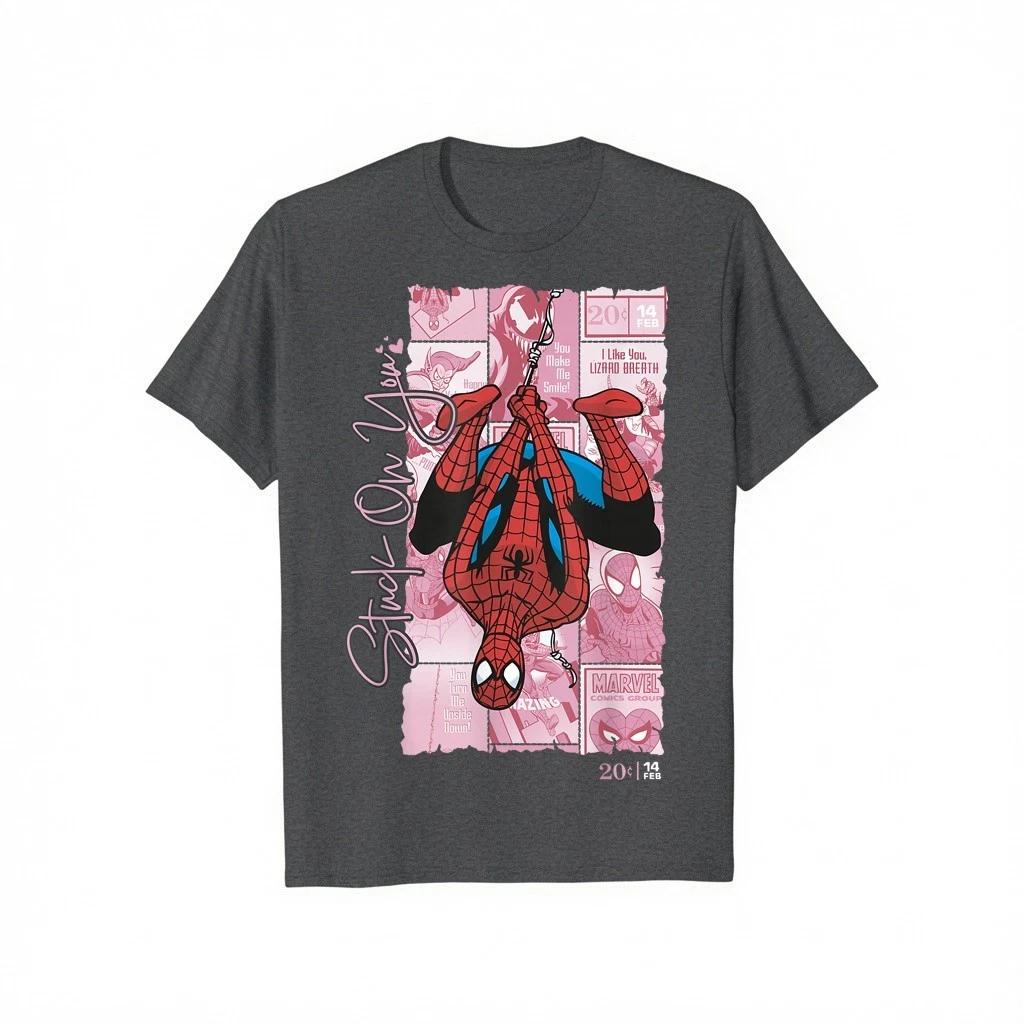 Marvel Comics Spider-Man Stuck On You Valentine T-Shirt