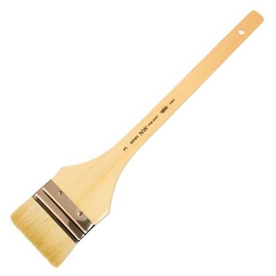 Кисть щетина мягкая Holbein Масляная краска NW 3 101183 №