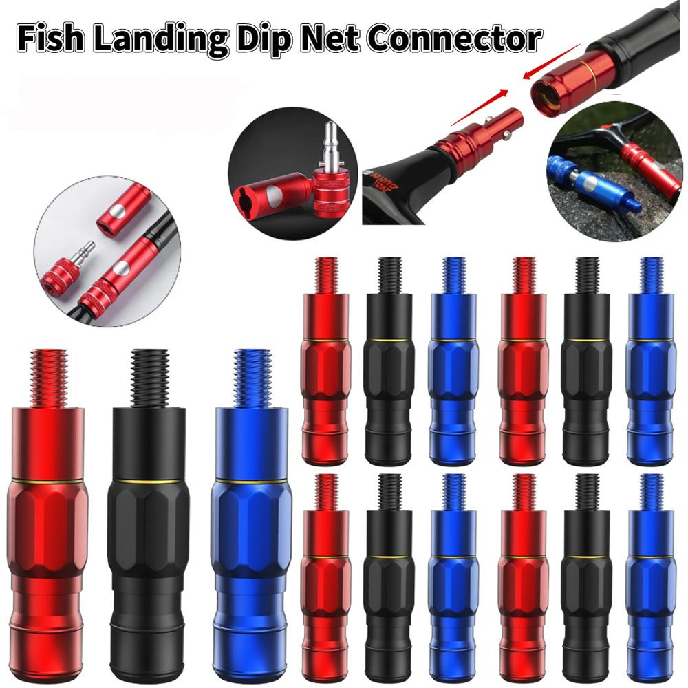 Anti-Rotation Fishing Net Adapter | 65mm Quick Install, Aircraft Alu, 8mm Thread