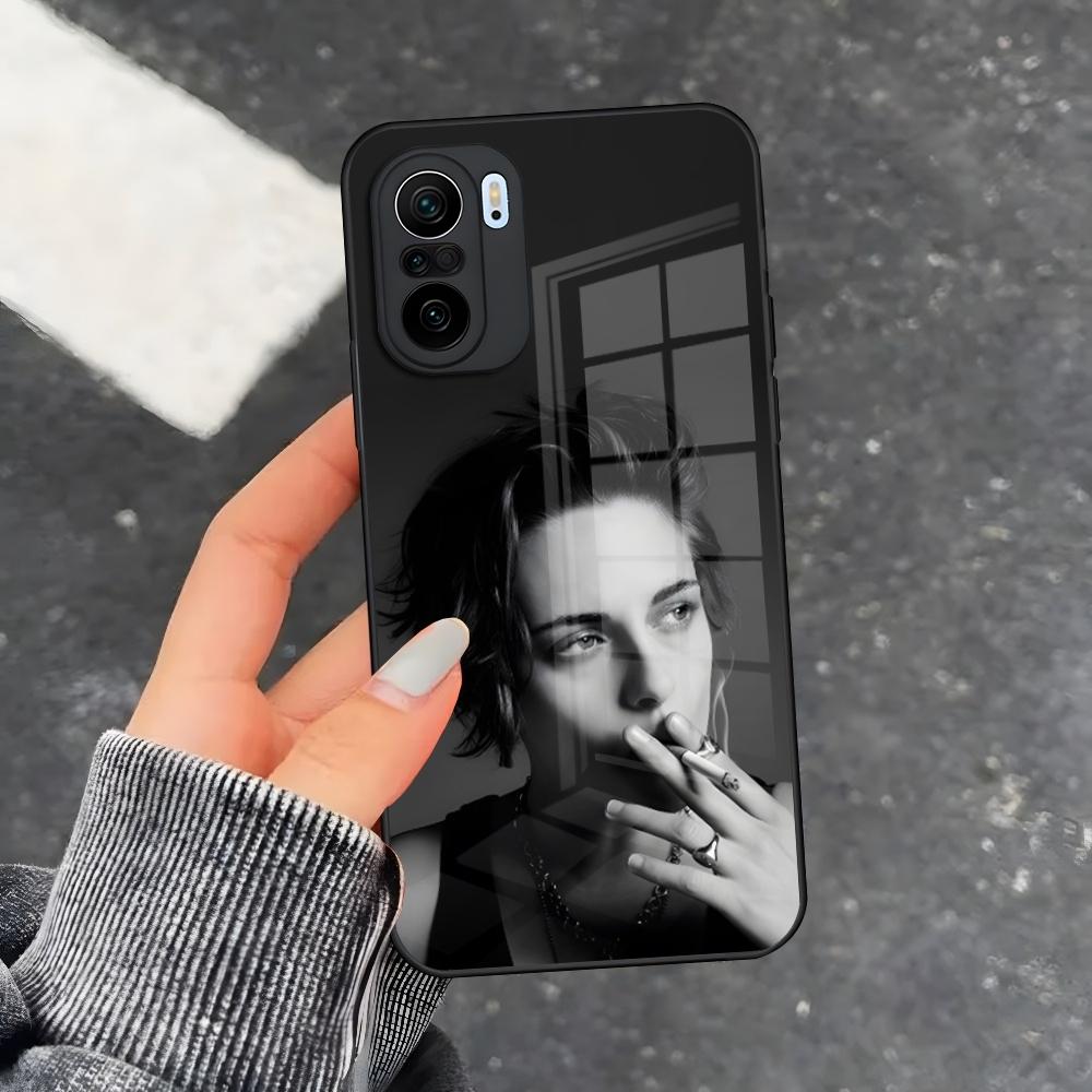 Потрясающая девушка Кристен Стюарт Чехол для телефона для Xiaomi 15 14 13 12 X Redmi Note 10 Mi 11 S Lite T Pro Ультрастекло Чехол