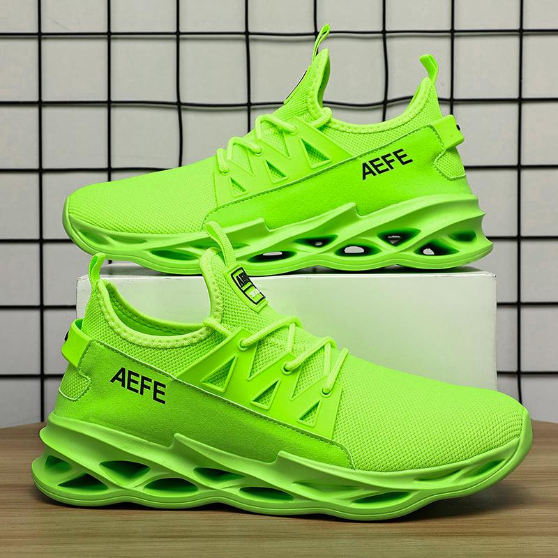 40-47 уличная мужская обувь, спортивная обувь с сеткой, мужские легкие дышащие летные кроссовки