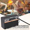 Scuru 20W Small Electric Bass Amp Portable Bass Guitar Practice Speaker for Daily Practice Street